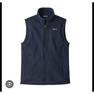 Patagonia women’s Better Sweater Vest Size Small Blue/ Navy